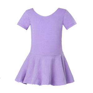 BALLET CAP SLEEVE LEOTARD WITH SKIRT(#123)