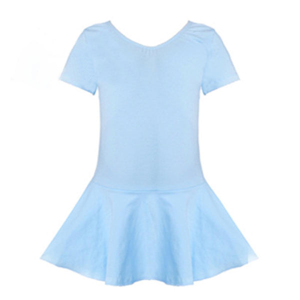 BALLET CAP SLEEVE LEOTARD WITH SKIRT(#123)
