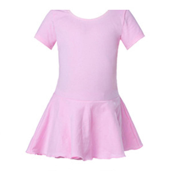 BALLET CAP SLEEVE LEOTARD WITH SKIRT(#123)