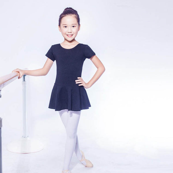 BALLET CAP SLEEVE LEOTARD WITH SKIRT(#123)