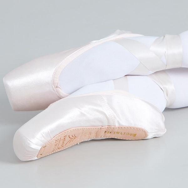 Sansha Ballet Pointe Shoes "Whisper" - With Ribbon Gel Toe Pad 2022SP