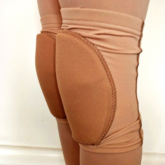 Elastic Knee Pads - Caramel