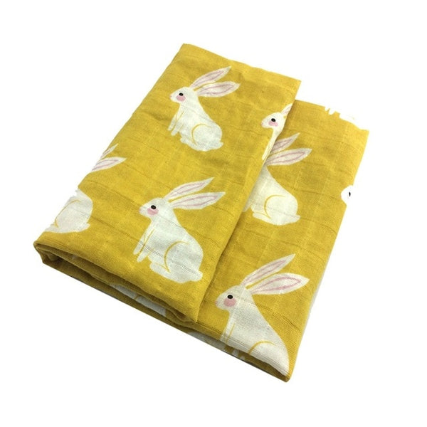 Cotton Swaddle Baby Blankets- Newborn