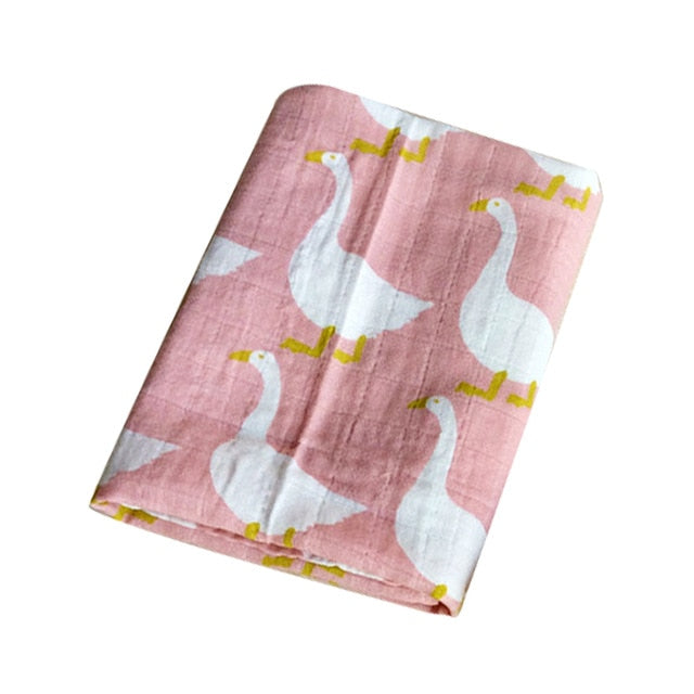 Cotton Swaddle Baby Blankets- Newborn