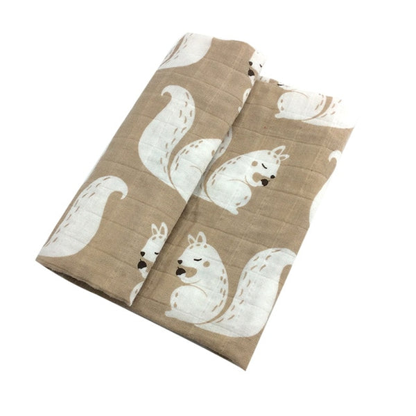 Cotton Swaddle Baby Blankets- Newborn