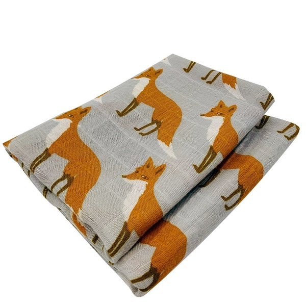 Cotton Swaddle Baby Blankets- Newborn