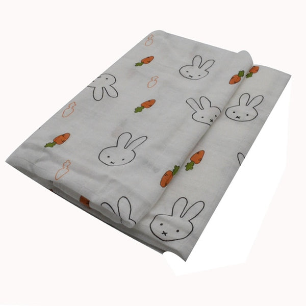 Cotton Swaddle Baby Blankets- Newborn