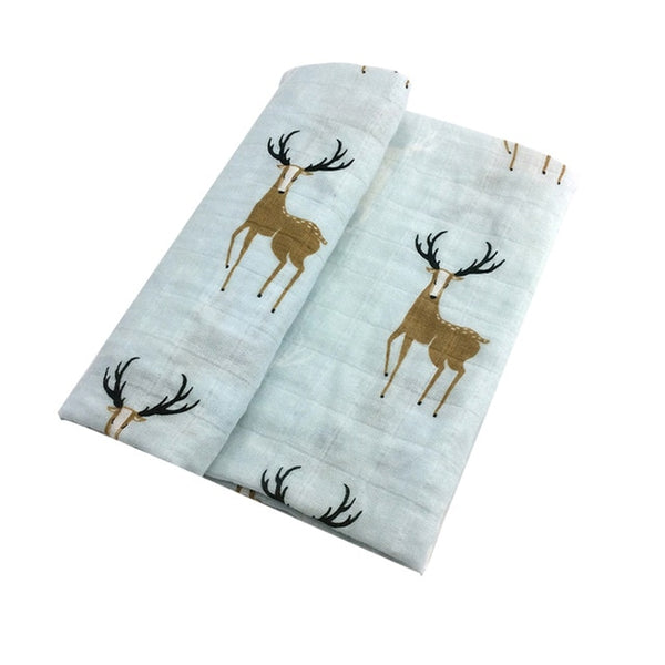 Cotton Swaddle Baby Blankets- Newborn