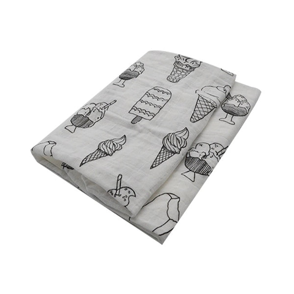 Cotton Swaddle Baby Blankets- Newborn