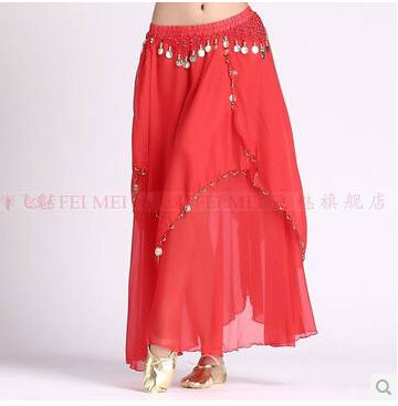 Belly dance costumes - chiffon dance skirt