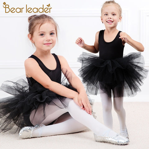 Girls Ballet Tutu Sleeveless For 1-6yr