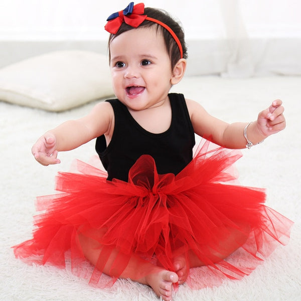 Girls Ballet Tutu Sleeveless For 1-6yr