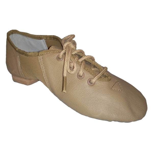 Jazz Shoes - Lace Up (Tan) #57